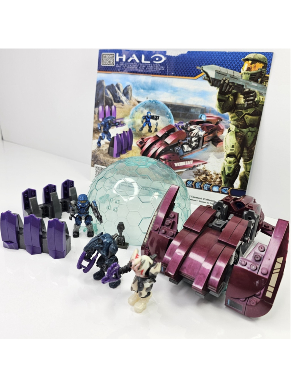 Halo Mega Bloks Covenant Revenant Attack Set 96982 With Instructions No Box